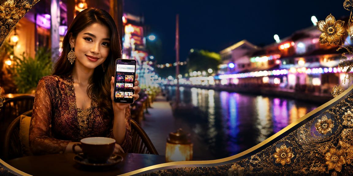 Aplikasi kasino Melaka dengan reka bentuk batik Malaysia yang unik